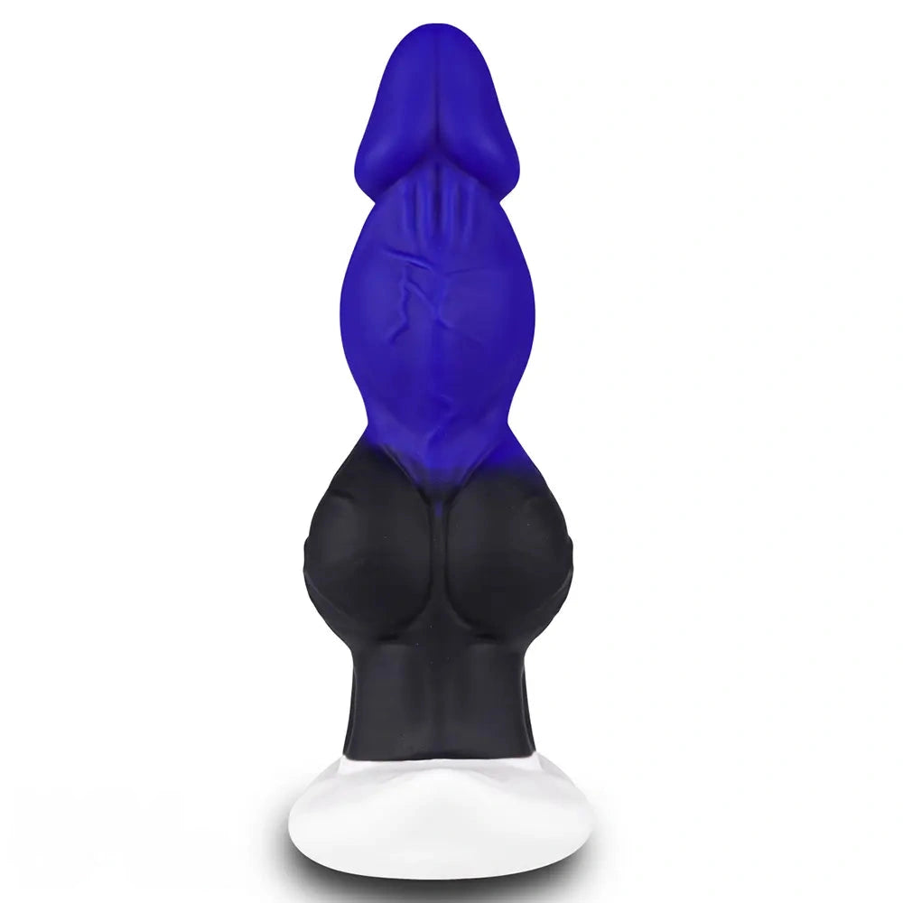 7.48in Fantasy Silicone Dildo For G-spot Anus Dual Pleasure Men Lesbian