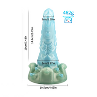 7.48in Fantasy Silicone Monster Cock Soft Dildo Adult Sex Toy Cock Sex