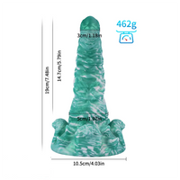7.48in Fantasy Silicone Monster Cock Soft Dildo Adult Sex Toy Cock Sex