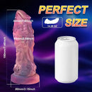 7.48in G-Spot Vibrator Dildo Soft Liquid Silicone Dildo For Adult Couples