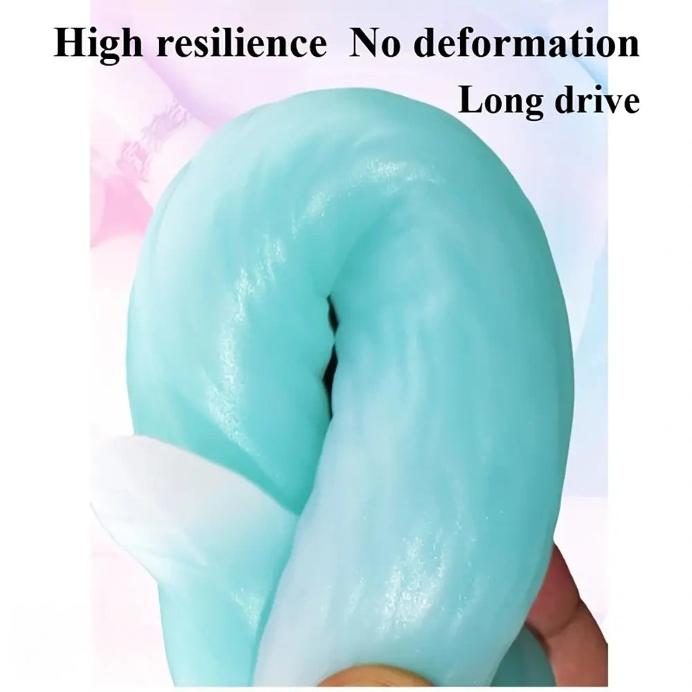 7.48in Glow-in-the-Dark Cucumber Liquid Silicone Realistic Dual-Use Dildo