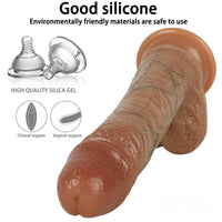 7.48in Good Silicone Riding Big Dildo With Sexy Glans