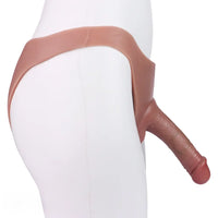 7.48in Hollow Penis Dildo Sleeve Silicone Soft Pants For Hanging Simulation