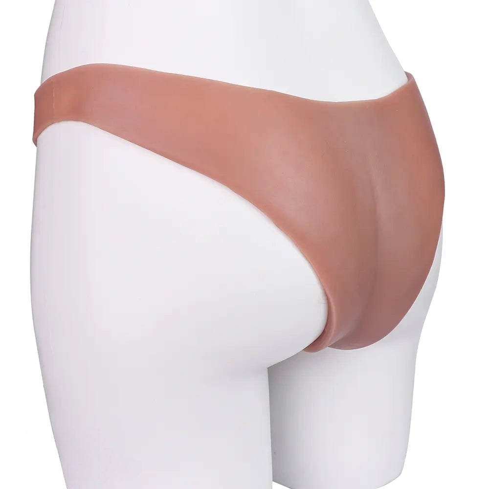 7.48in Hollow Penis Dildo Sleeve Silicone Soft Pants For Hanging Simulation