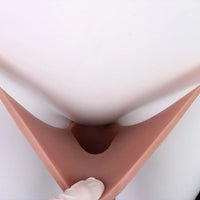 7.48in Hollow Penis Dildo Sleeve Silicone Soft Pants For Hanging Simulation