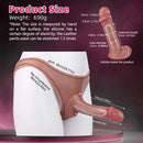 7.48in Hollow Penis Dildo Sleeve Silicone Soft Pants For Hanging Simulation