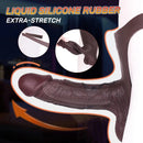 7.48in Hollow Strap on Silicone Soft Dildo Panty For Manual Climax Toy
