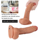 7.48in Lifelike Double Soft Real Feeling Dildo Sex Toy For Female