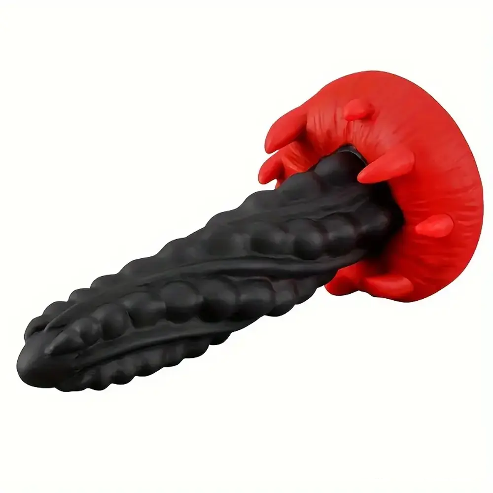 7.48in Lifelike Silicone Soft Jellyfish Monster Dildo For Anal Expansion