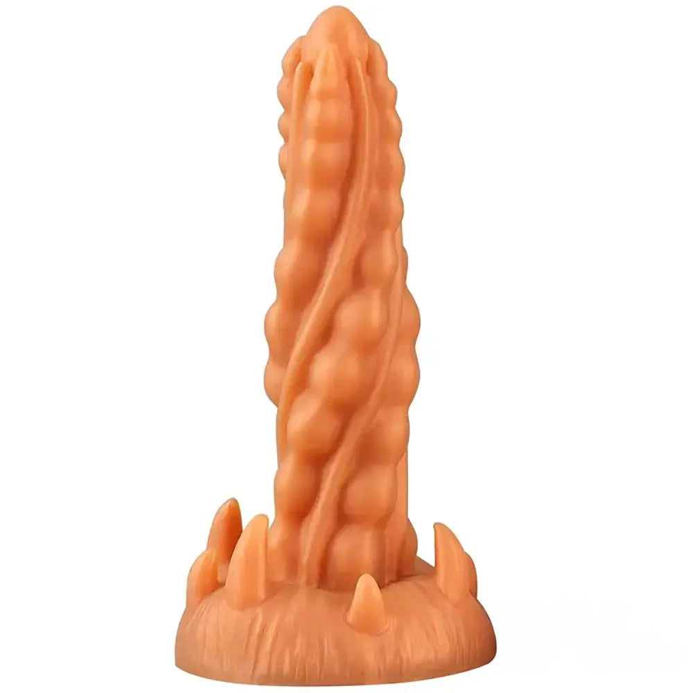 7.48in Lifelike Silicone Soft Jellyfish Monster Dildo For Anal Expansion