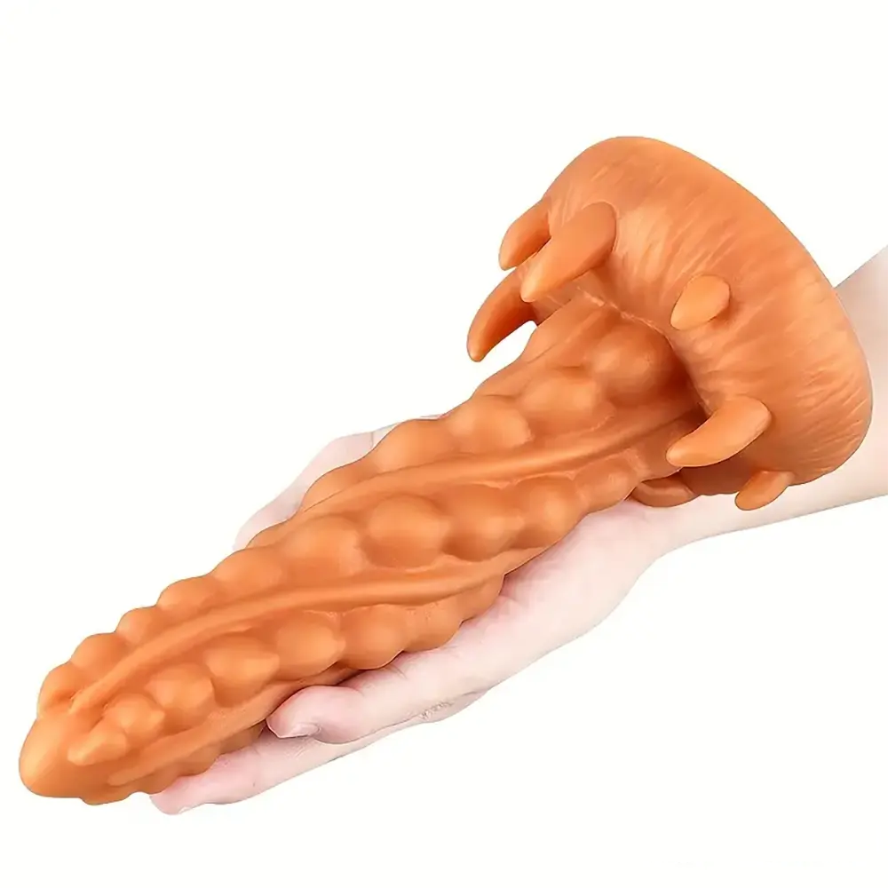 7.48in Lifelike Silicone Soft Jellyfish Monster Dildo For Anal Expansion