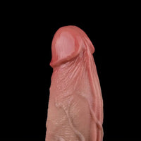 7.48in Liquid Dual Density Silicone Realistic Penis Female Masturbation Dildo