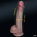 7.48in Liquid Silicone Soft Super Realistic Dildo Female Masturbator