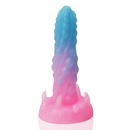 7.48in Luminous Fantasy Silicone Soft Penis Dildo With Spiked Texture