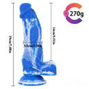 7.48in Multiple Colors Silicone Dildo For Women Vagina Sex