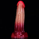 7.48in New Style Silicone Makeup Odd Fantasy Lifelike Dildo For Orgasm