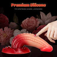 7.48in New Style Silicone Makeup Odd Fantasy Lifelike Dildo For Orgasm