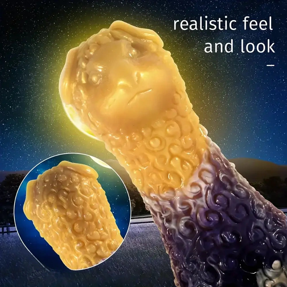 7.48in Novelty Sheep-Shaped Animal Male Receptacle Flexible Dildo