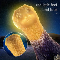 7.48in Novelty Sheep-Shaped Animal Male Receptacle Flexible Dildo