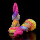 7.48in Octopus Tentacle Monster Soft Silicone Anal Luminous Fantasy Dildo