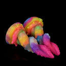 7.48in Octopus Tentacle Monster Soft Silicone Anal Luminous Fantasy Dildo
