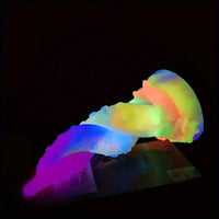 7.48in Octopus Tentacle Monster Soft Silicone Anal Luminous Fantasy Dildo