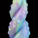7.48in Octopus Tentacle Monster Soft Silicone Anal Luminous Fantasy Dildo