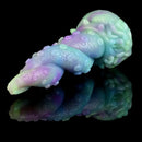 7.48in Octopus Tentacle Monster Soft Silicone Anal Luminous Fantasy Dildo