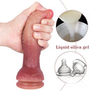 7.48in Oily Design Animal With Blue Veins Weird Sex Toy
