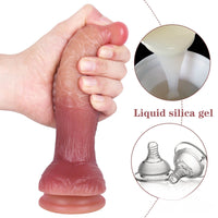 7.48in Oily Design Animal With Blue Veins Weird Sex Toy