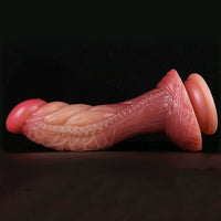 7.48in Oily Design Animal With Blue Veins Weird Sex Toy