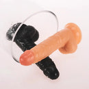 7.48in PVC Anal Skin Feeling Adult Sex Toy Real Lifelike Female Dildo
