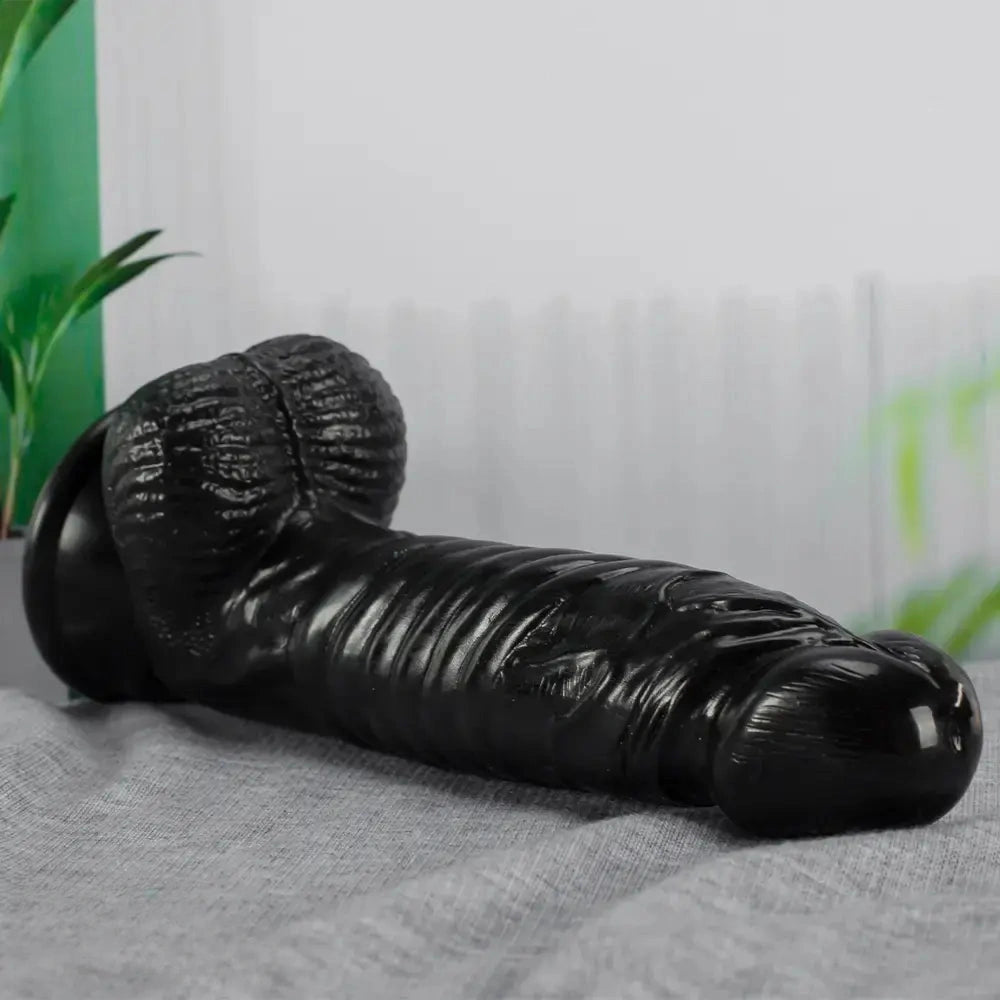 7.48in PVC Anal Skin Feeling Adult Sex Toy Real Lifelike Female Dildo