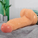 7.48in PVC Anal Skin Feeling Adult Sex Toy Real Lifelike Female Dildo