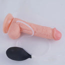 7.48in PVC Ejaculating Dildo Ball Suction Cup Penis Sex Toy For Adults