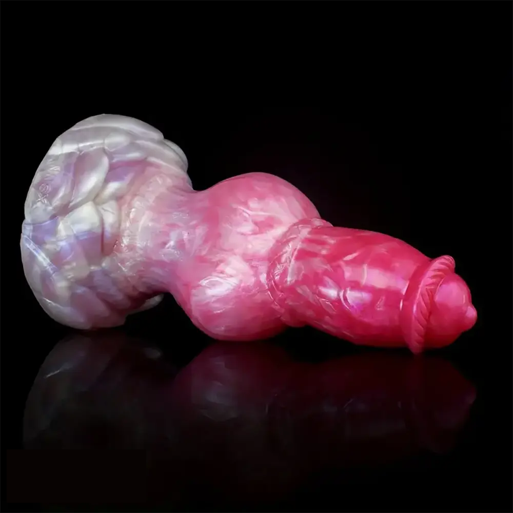 7.48in Real Monster Knot Silicone Soft Dildo For Women Men G Spot Sex