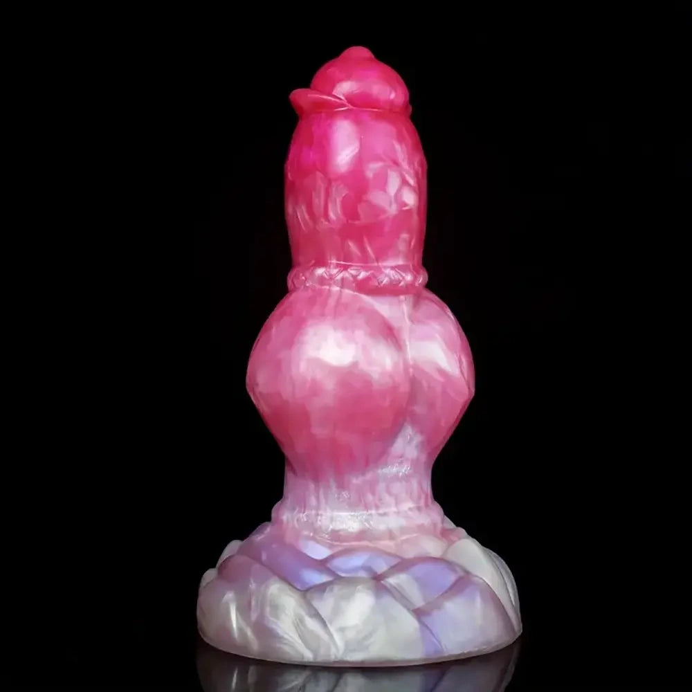 7.48in Real Monster Knot Silicone Soft Dildo For Women Men G Spot Sex