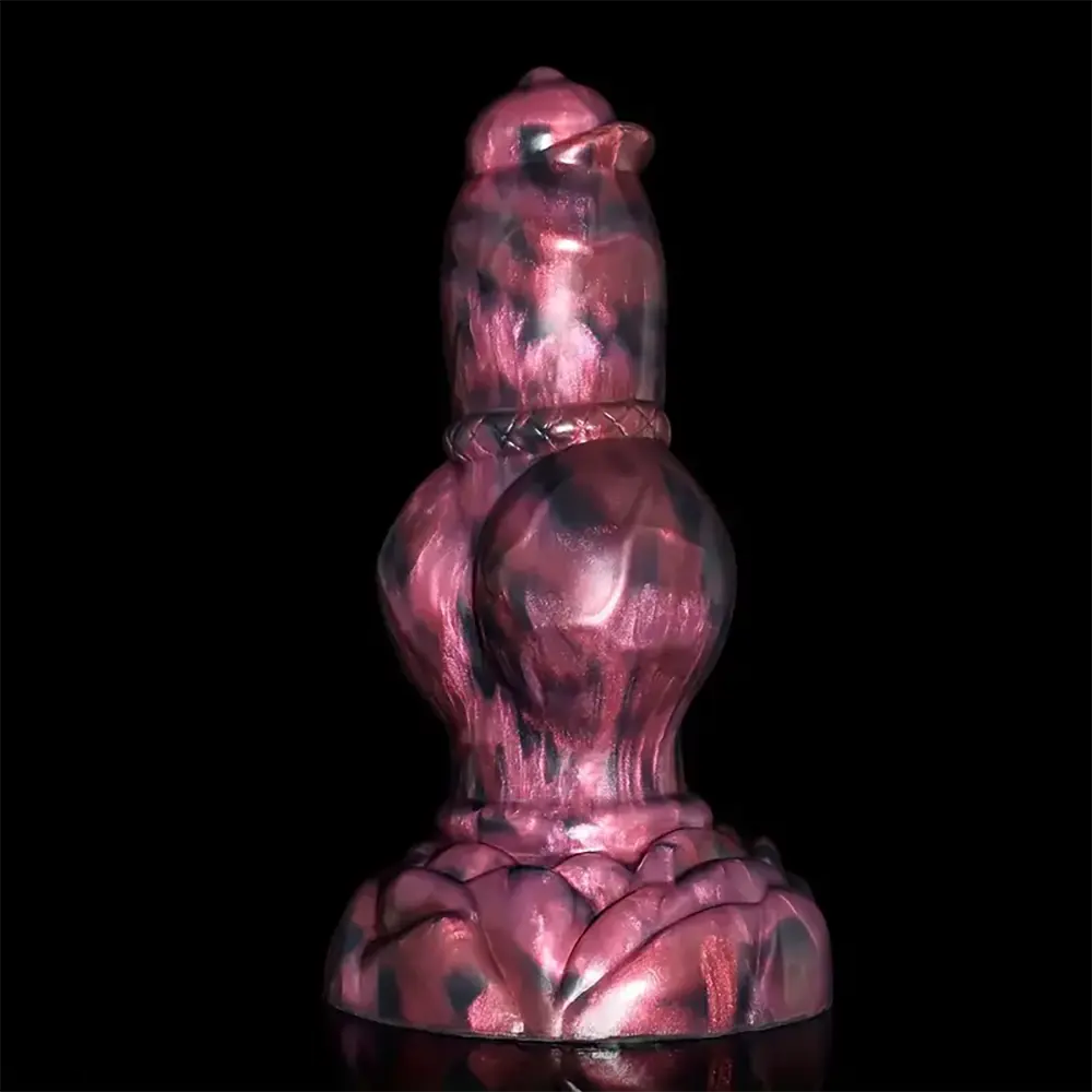 7.48in Real Monster Knot Silicone Soft Dildo For Women Men G Spot Sex