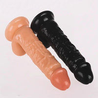 7.48in Real PVC Skin Feeling Dildo Sex Toy For Women Penis Suction Cup