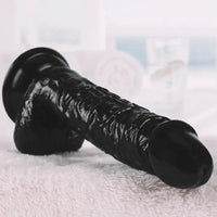 7.48in Real PVC Skin Feeling Dildo Sex Toy For Women Penis Suction Cup