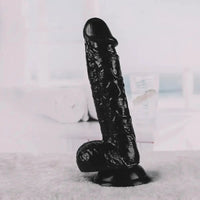 7.48in Real PVC Skin Feeling Dildo Sex Toy For Women Penis Suction Cup