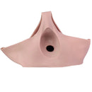 7.48in Real Skin Cock Sleeve Hollow Sleeve Cock Strap on Dildo For Love