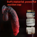 7.48in Realistic Liquid Silicone Beginner Friendly Male Female Soft Dildo