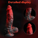 7.48in Realistic Liquid Silicone Beginner Friendly Male Female Soft Dildo