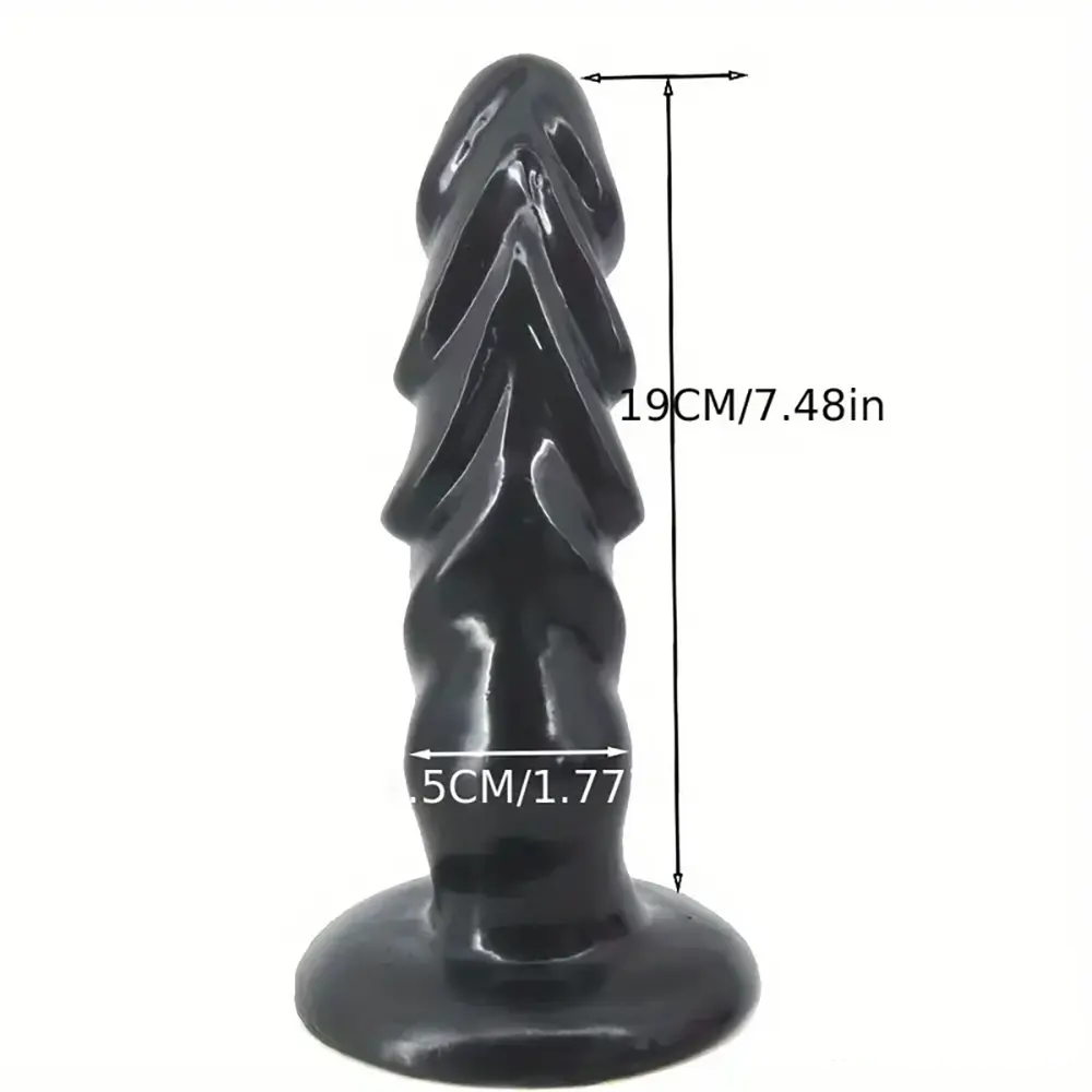 7.48in Realistic Odd Canine Skin Textured Dildo Adult Sex Toy