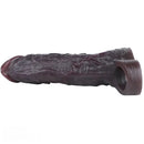 7.48in Realistic Penis Sleeve Wearable Hollow Realistic Veins Dildo Cover