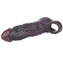 7.48in Realistic Penis Sleeve Wearable Hollow Realistic Veins Dildo Cover