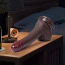 7.48in Realistic Silicone Cock Dildo Real Natural Touch For G-spot Stimulation