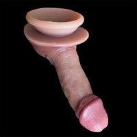 7.48in Realistic Silicone Soft Dildo For Male Female Self-Pleasure Toy