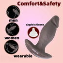 7.48in Realistic Texture T-base Anal Plug Dildo Anal Dilator Stimulation Toy
